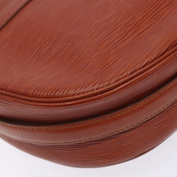 LOUIS VUITTON Epi Jeune FilleMM Shoulder Bag Brown M52153 LV Auth 127970 - Picture 4 of 16